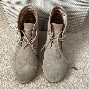 Toms Desert Taupe Bootie